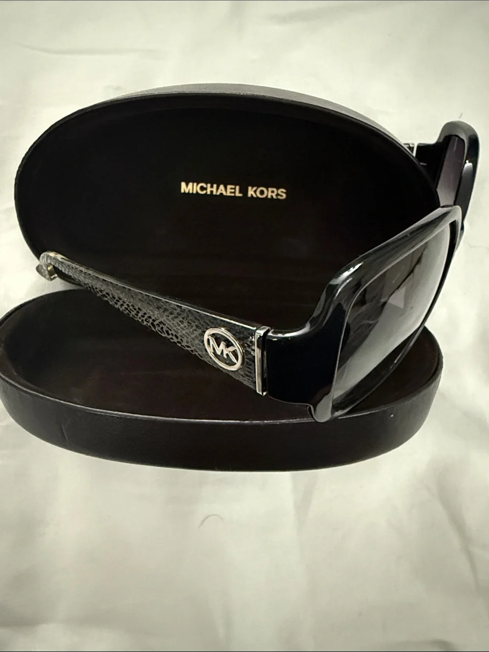 Michael Kors Black Gradient Oversized Women's Sunglasses